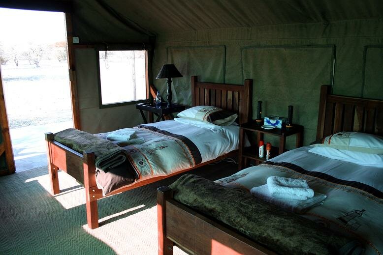 Our luxury en-suite tented accommodation