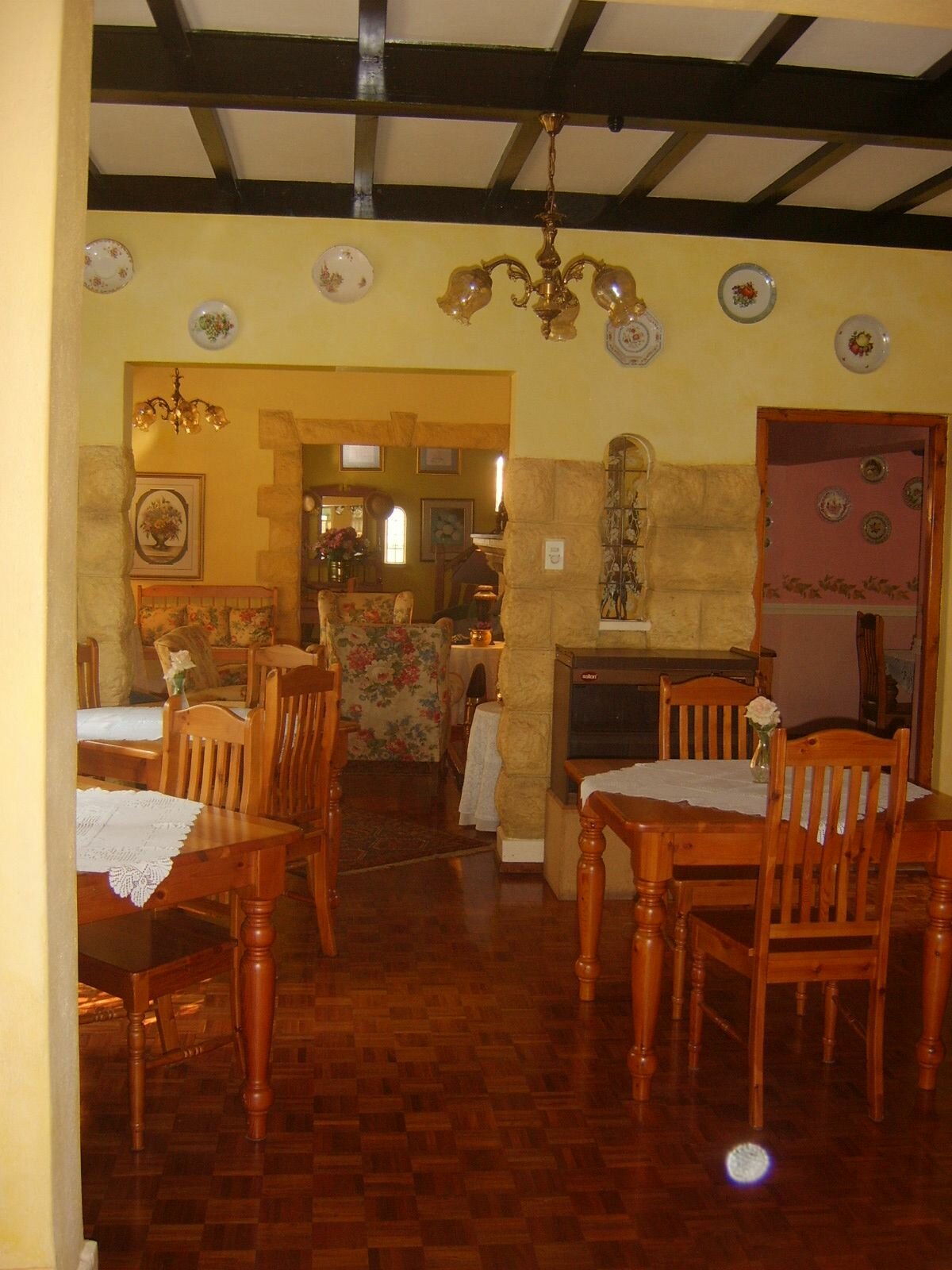 Diningroom where many traditional meals 